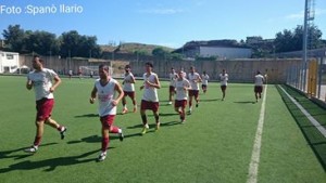 Caulonia allenamento