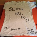 La maglia con cui Kevin Geria ha dedicato il gol all'amico scomparso