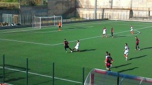 Il giovane Calabrò, protagonista di una partita, chiude su Tamburro