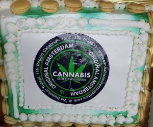 Cannabis shop torta