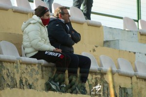 Laface in tribuna a Croce