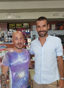 Il nuovo acquisto Pepe con Domenico Dorato