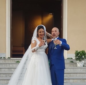 Domenico e Mariantonia sposi