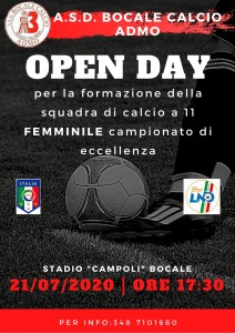 Open Day Bocale femminile