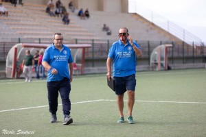 Saraà mister Valerio Sgrò, vice di Laface, a guidare l'Under 19 in questa stagione (foto Santucci)