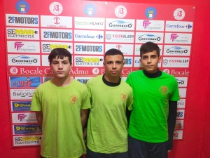 Fabio Zampaglione, Zairo Saffioti e Demetrio Saccà, convocati in rappresentativa Under 15